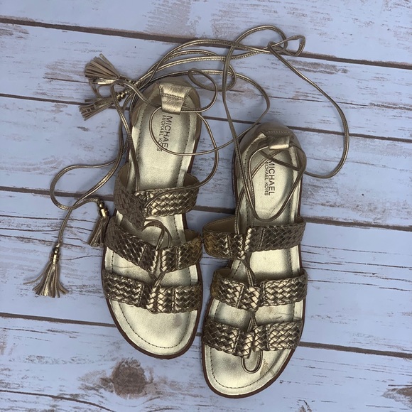 **SOLD**Michael Kors Gladiator sandals - Picture 4 of 5